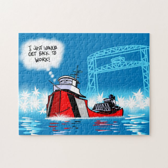 Arthur Anderson back to work Jigsaw Puzzle (Horizontal)