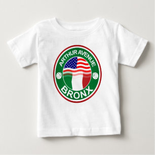 Arthur Ave Bronx Italian American Baby T-Shirt