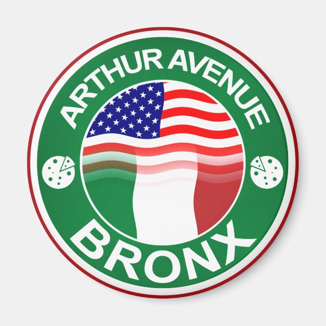 Arthur Ave Bronx Italian American Magnet (Front)