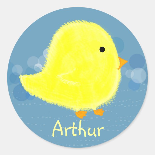 Arthur Baby Chick Stickers (Front)