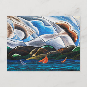 Arthur Dove, Clouds and Water Postcard