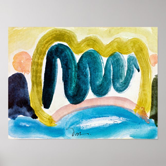 Arthur Dove - Pond in Sunlight Poster (Front)