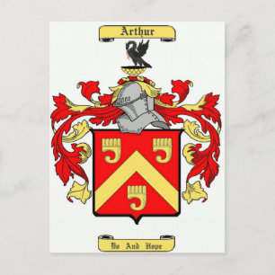 arthur (irish) postcard