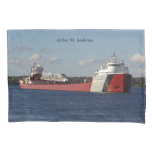 Arthur M. Anderson pillow case
