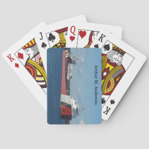 Arthur M. Anderson playing cards