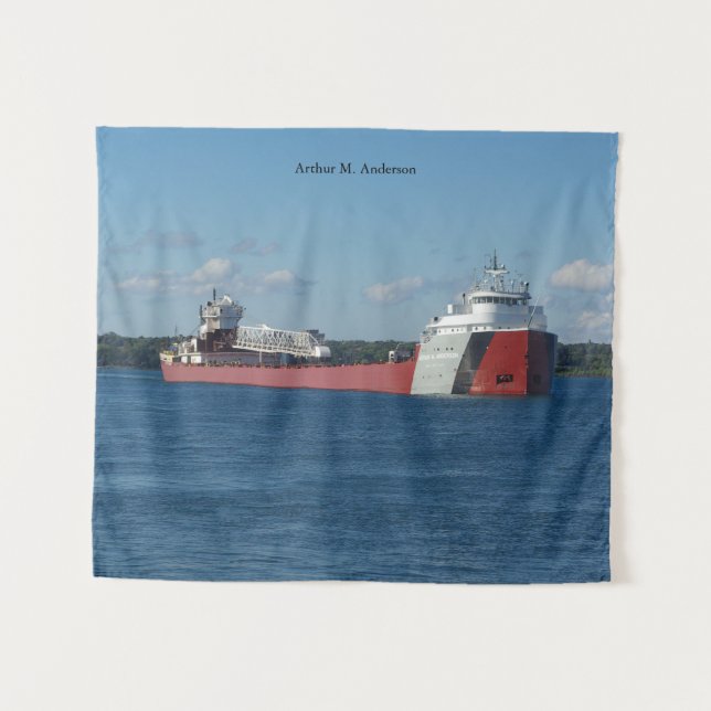 Arthur M. Anderson tapestry (Front (Horizontal))