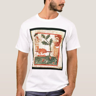 Arthur meets the giant roasting a pig on a T-Shirt