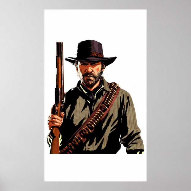 Arthur Morgan Poster (Front)