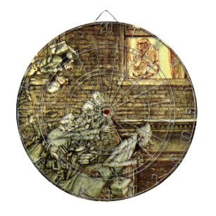 Arthur Rackham - A Christmas Carol - Ghosts Dartboard