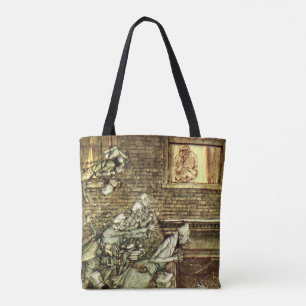 Arthur Rackham - A Christmas Carol - Ghosts Tote Bag