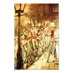 Arthur Rackham - A Christmas Carol - Street Photo Print