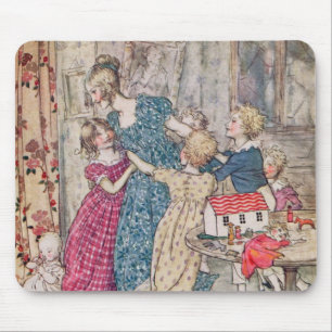 Arthur Rackham A flushed and boisterous group Mouse Pad