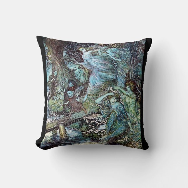 Arthur rackham cushion (Front)