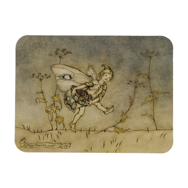 Arthur Rackham | Fairy, illustration from 'A Midsu Magnet (Horizontal)