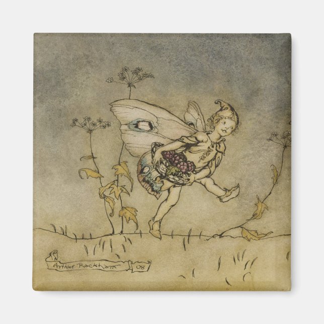 Arthur Rackham | Fairy, illustration from 'A Midsu Magnet (Front)