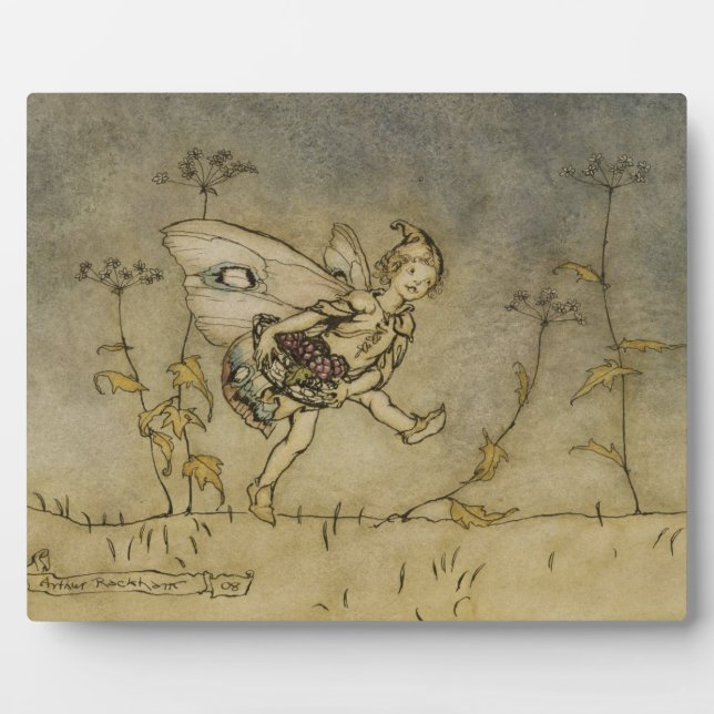 Arthur Rackham | Fairy, illustration from 'A Midsu Plaque (Front)
