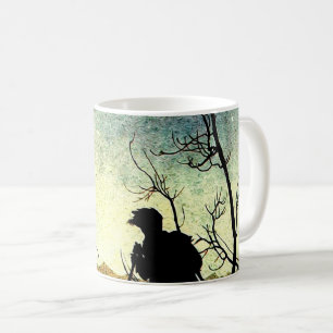 Arthur Rackham Illustration Comus Starry Night Coffee Mug