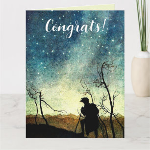 Arthur Rackham Illustration NIght Silhouette Card