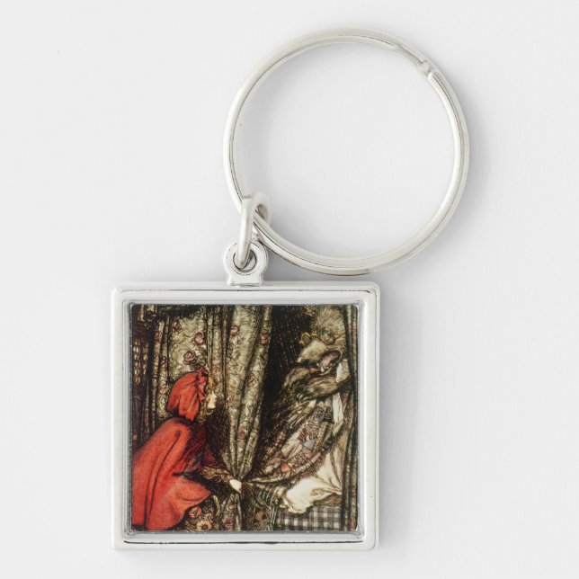 Arthur Rackham | Little Red Riding Hood Key Ring (Front)
