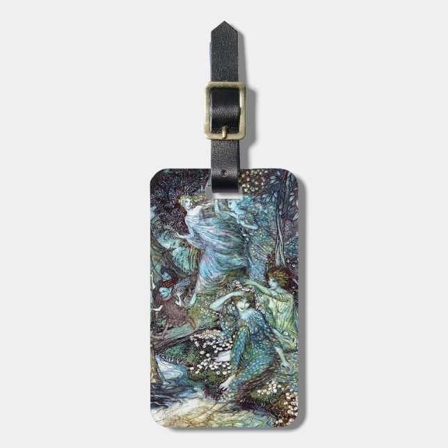 Arthur rackham luggage tag (Front Vertical)