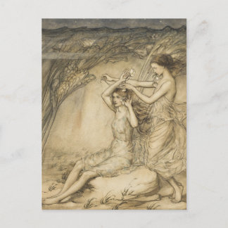 Arthur Rackham - Sabrina Fair Postcard