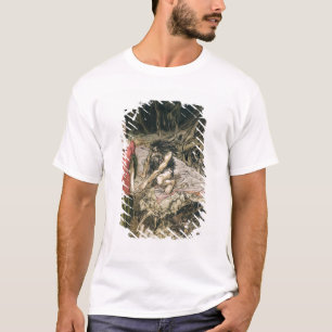 Arthur Rackham   The Wooing of Grimhilde, the moth T-Shirt