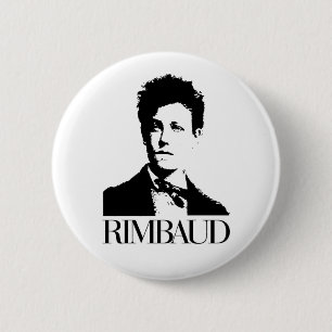 Arthur Rimbaud 6 Cm Round Badge