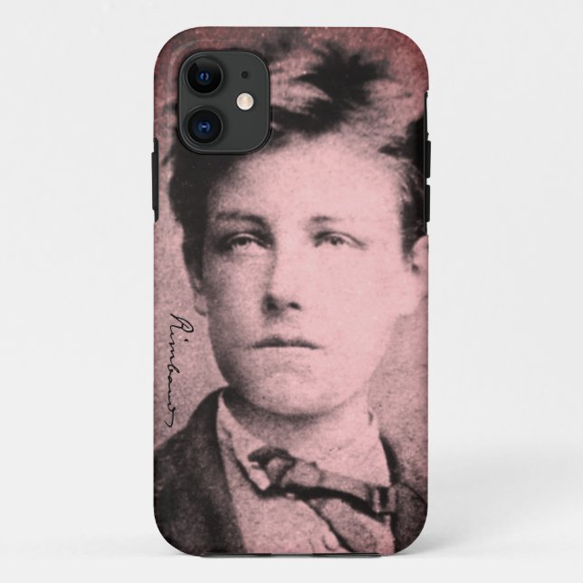 Arthur Rimbaud Case-Mate iPhone Case (Back)