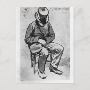 Arthur Rimbaud Postcard