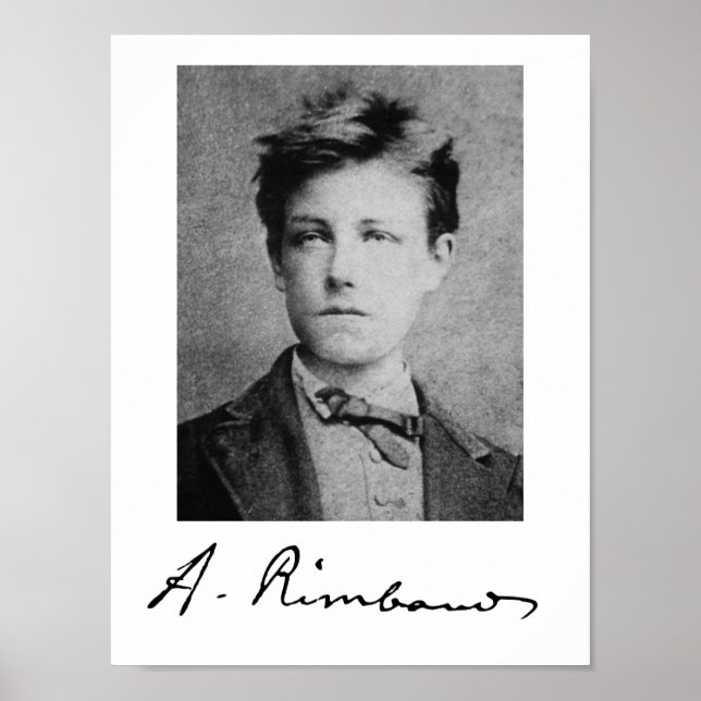 Arthur Rimbaud Poster (Front)