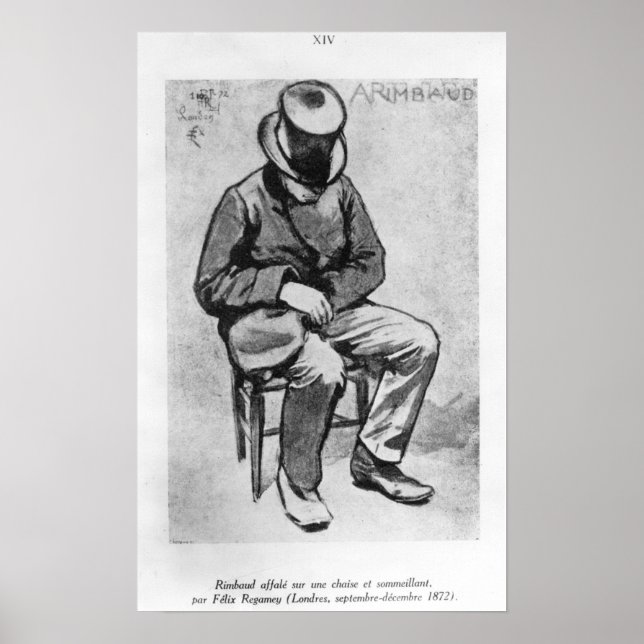 Arthur Rimbaud Poster (Front)