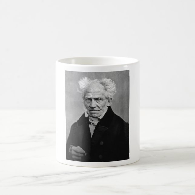 Arthur Schopenhauer  Coffee Mug (Center)