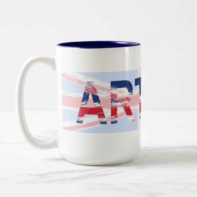 Arthur Two-Tone Coffee Mug (Left)