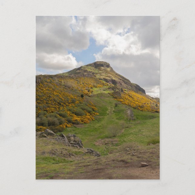 Arthur's Seat, Edinburgh Scotland Postcard (Front)