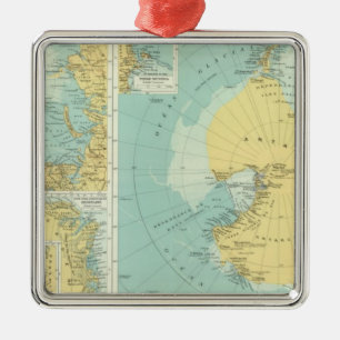 Artic, Antarctica Metal Tree Decoration