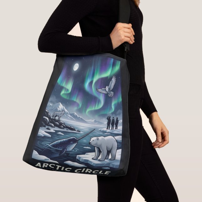 Artic Circle Crossbody Bag (Close Up)