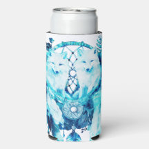 Artic Fox Dreamcatcher Ice Blue Floral