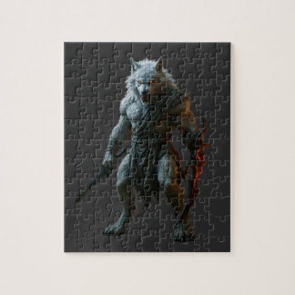 Artic Werewolf Jigsaw Puzzle