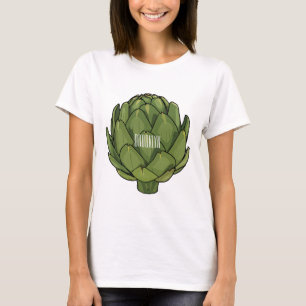 Artichoke cartoon illustration  T-Shirt