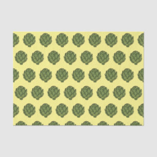 Artichoke cartoon illustration tissue paper