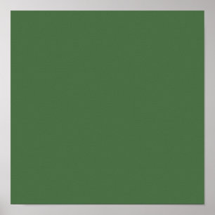 Artichoke green (solid colour) poster