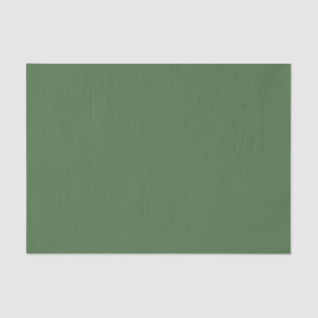 Artichoke green (solid colour)  tissue paper (Front)
