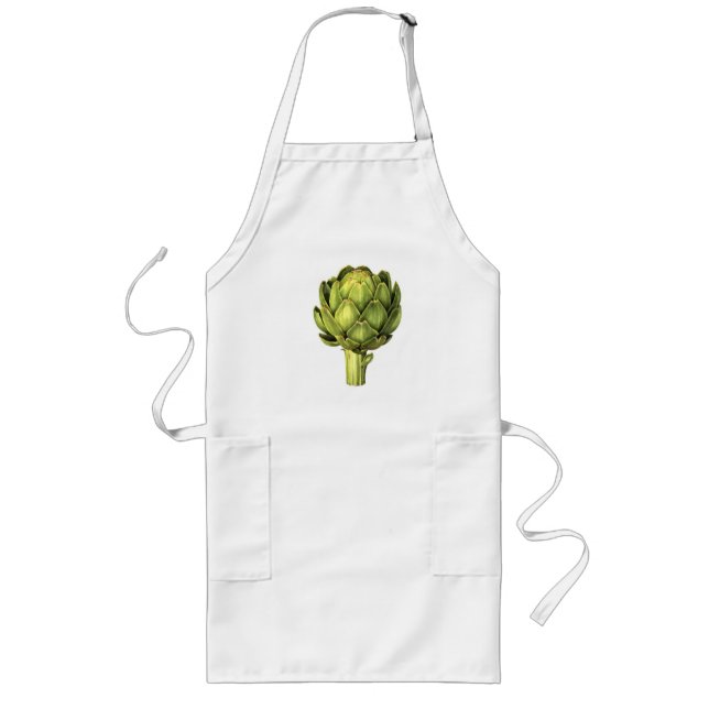 Artichoke Long Apron (Front)
