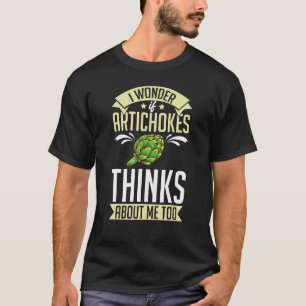 Artichoke Plant Recipe Vegetable Flower Dip Seeds T-Shirt