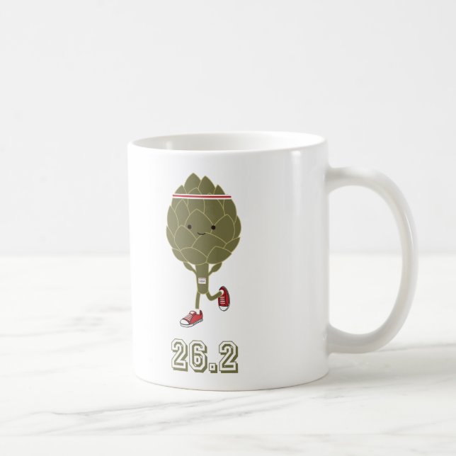 Artichoke Runner,  26.2 Coffee Mug (Right)