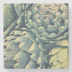 Artichoke stone coaster