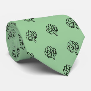 Artichoke vegetable globe artichokes edible flower tie