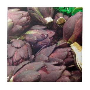 Artichokes Ceramic Tile