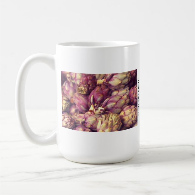Artichokes Coffee Mug (Left)