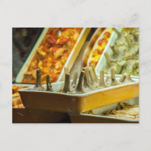 Artichokes, ready to eat postcard